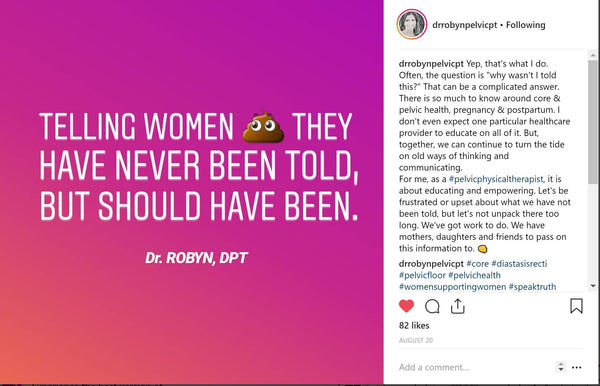 What IS a Pelvic Floor Physical Therapist? Dr. Robyn Wilhelm