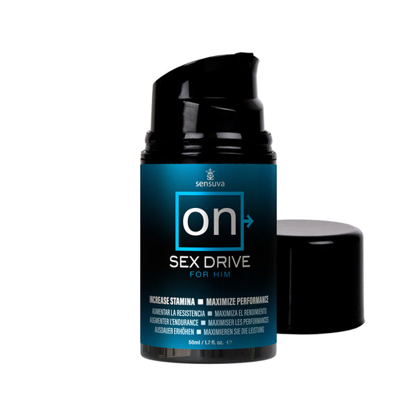 Sensuva ON Sex Drive for Him 2oz - MedAmour