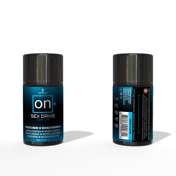 Sensuva ON Sex Drive for Him 2oz - MedAmour