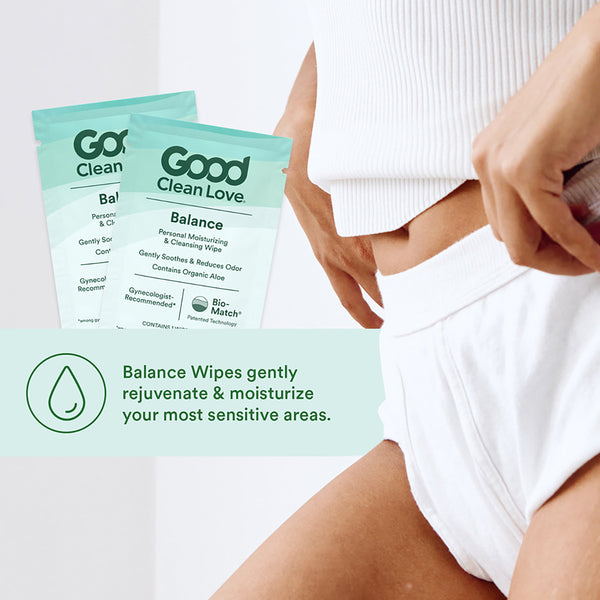 Good Clean Love Balance Wipes 30 ct