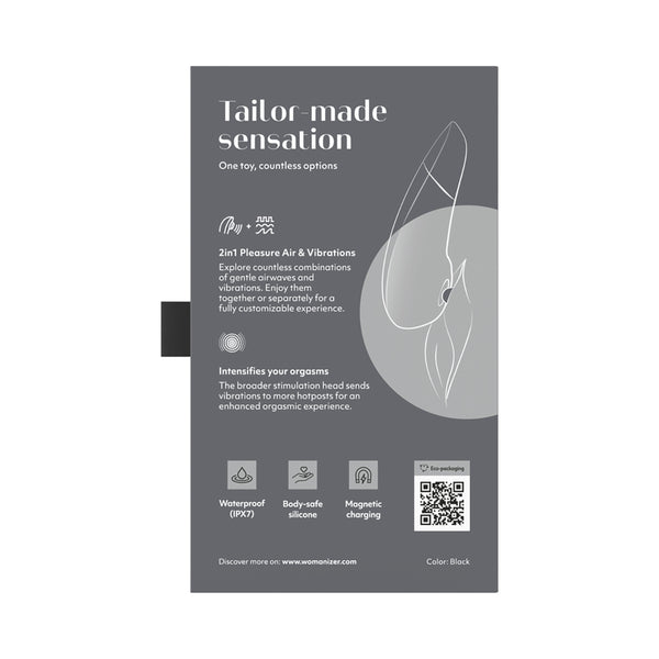 Womanizer Enhance Vibrant Black