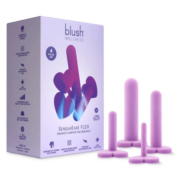 Blush Wellness Dilators Sensua Ease Flex Training Kit - MedAmour