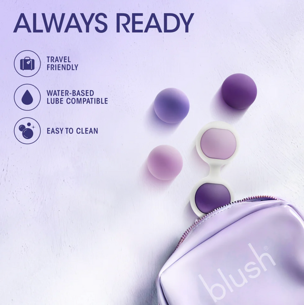Blush Wellness Sensua Vitality Flex Kegel Balls - MedAmour