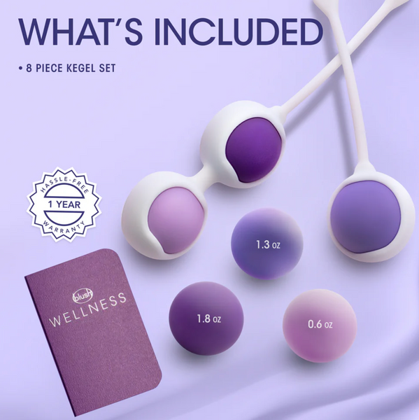 Blush Wellness Sensua Vitality Flex Kegel Balls - MedAmour