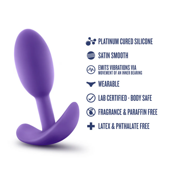 Blush Wellness Vibra Slim Plug - MedAmour