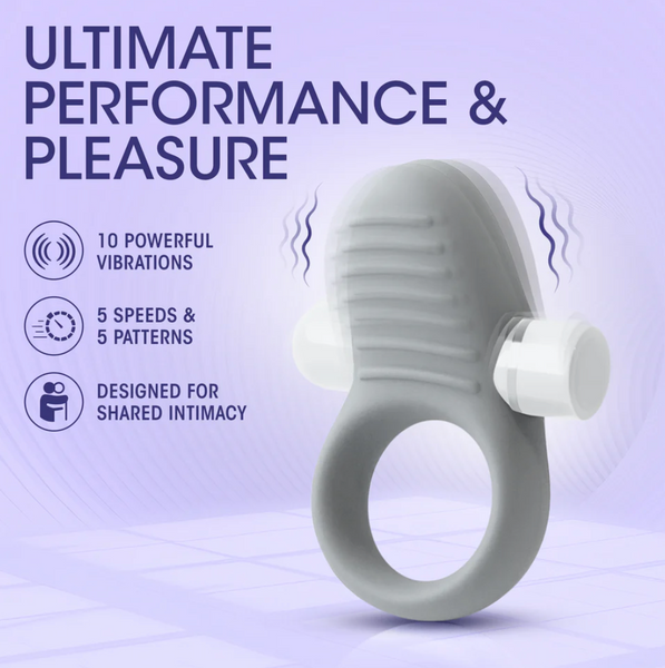 Blush Wellness Vibrating Erection Pleasure Ring - MedAmour