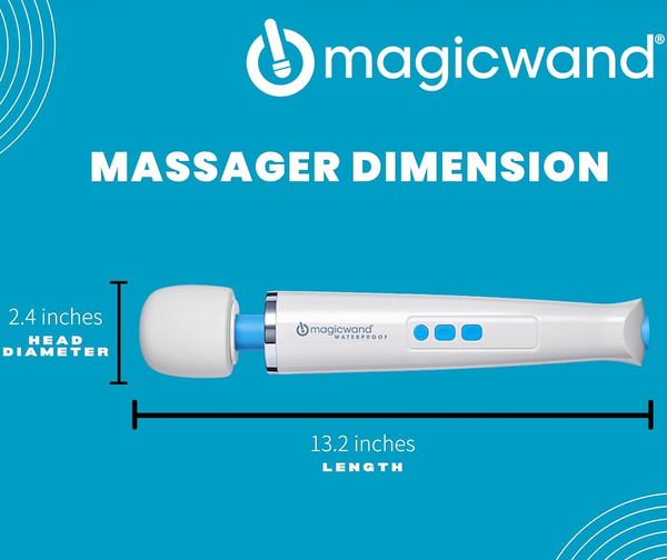 Magic Wand Waterproof Rechargeable Massager HV-360 - MedAmour