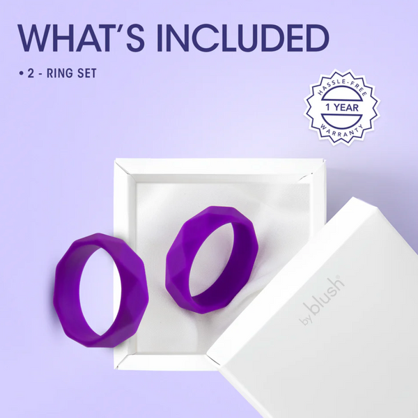 MedAmour Blush Wellness Geo Erection Rings