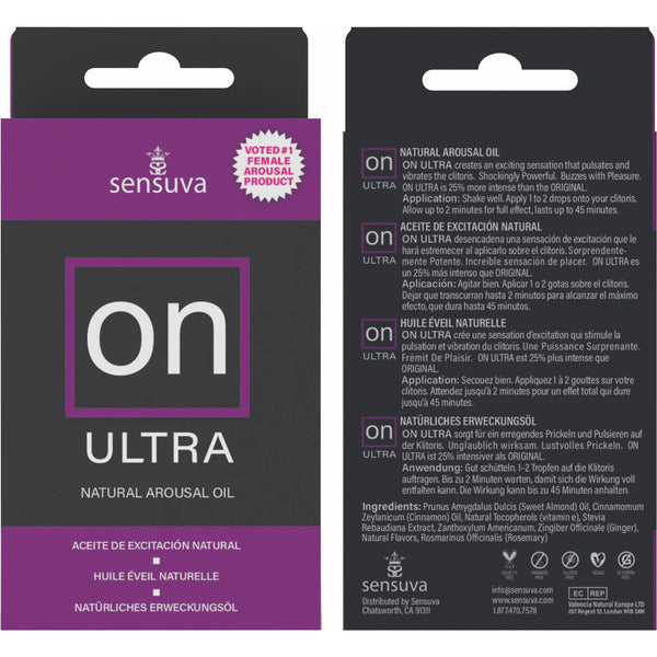 Sensuva ON Arousal Oil ULTRA 5ml - MedAmour