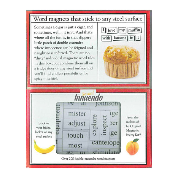 Magnetic Poetry Sexual Innuendo Edition - MedAmour