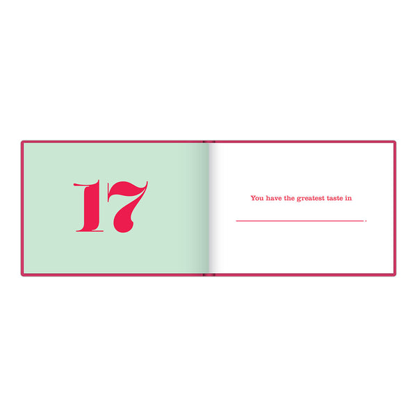 What I Love About You Activity Book