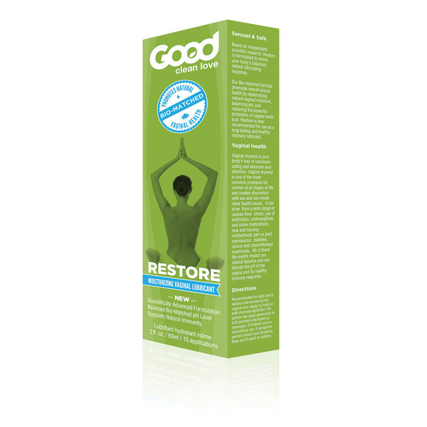 Good Clean Love Restore 2oz Moisturizing Lubricant