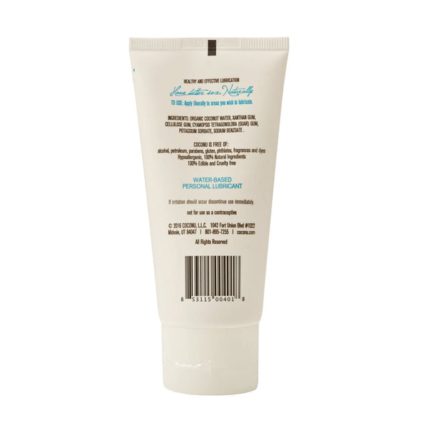 Coconu Water-Based Organic Lubricant 3oz - MedAmour