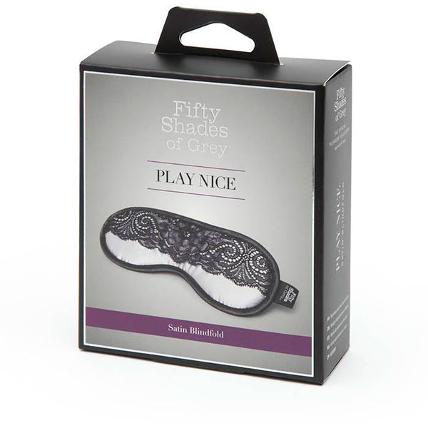 Fifty Shades Play Nice Satin Blindfold - MedAmour