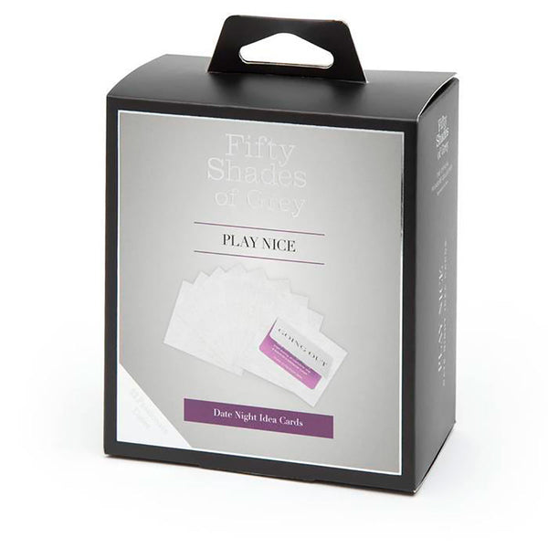 Fifty Shades Play Nice Date Night Cards - MedAmour