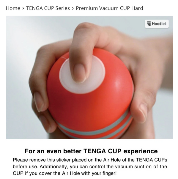 Tenga Premium Vacuum Sleeve - MedAmour