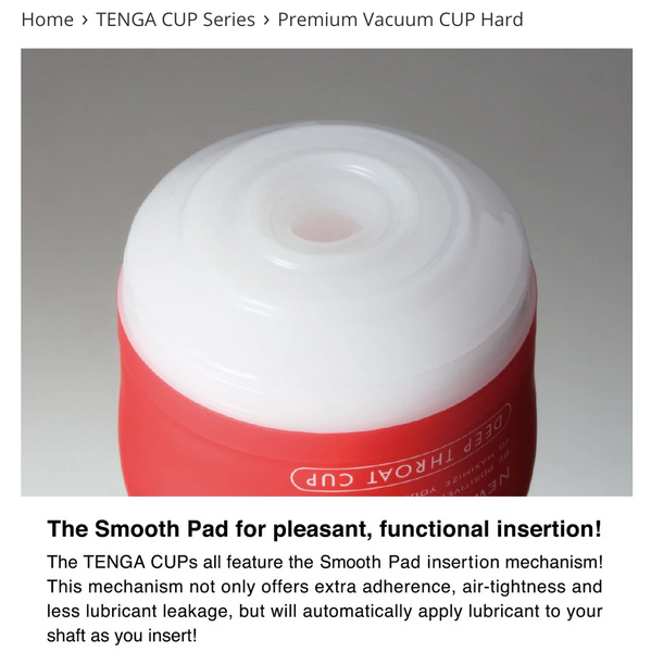 Tenga Premium Vacuum Sleeve - MedAmour