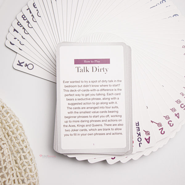 Fifty Shades Play Nice Talk Dirty Cards - MedAmour
