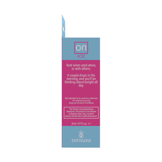 Sensuva ON Ice Arousal Oil 5ml