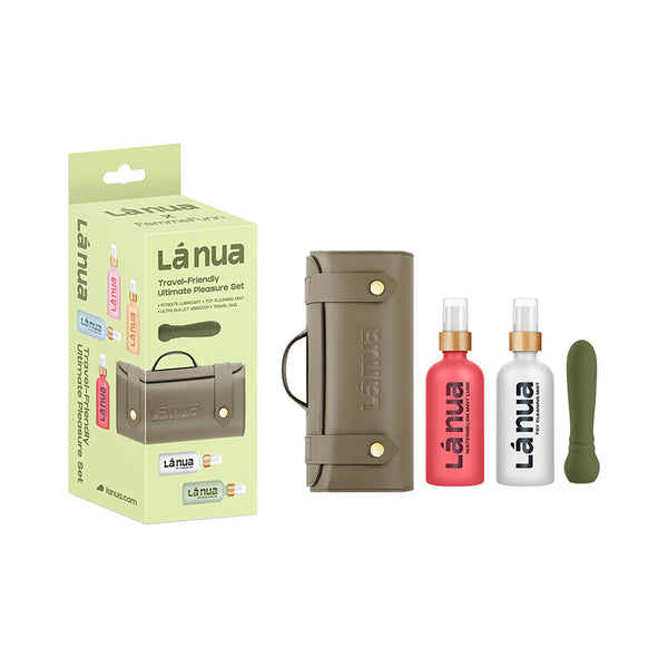 La Nua Gift Bag 3 - Ultra Bullet + 100ml Mist Toy Cleaner + 100ml Watermelon Mint Lubricant