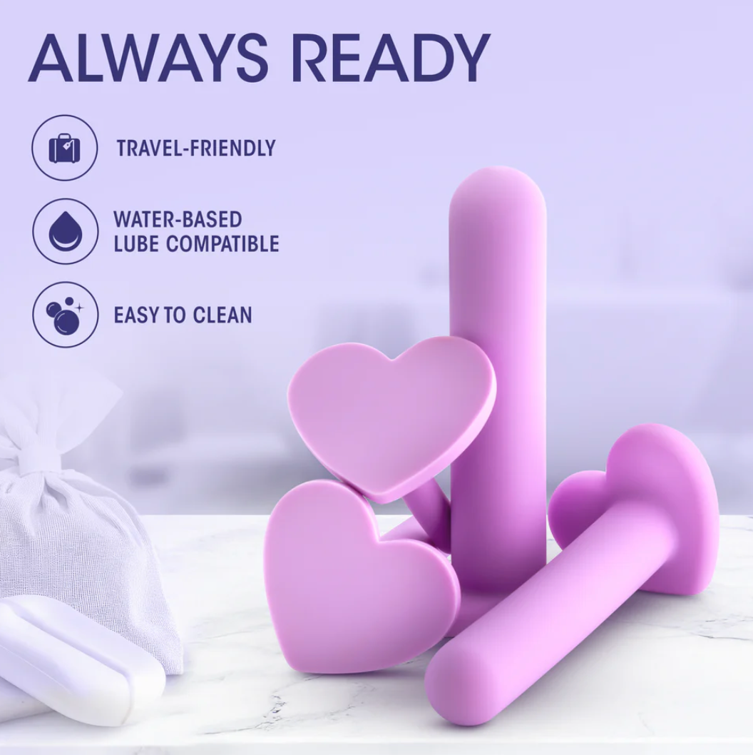 Blush Wellness Dilators Sensua Ease Flex Training Kit - MedAmour Blush Wellness Dilators Sensua Ease Flex Training Kit - MedAmour