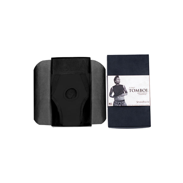 SpareParts Tomboi Black Nylon Harness - Assorted Sizes