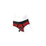 SpareParts Tomboi Red/Black Nylon Harness - Assorted Sizes