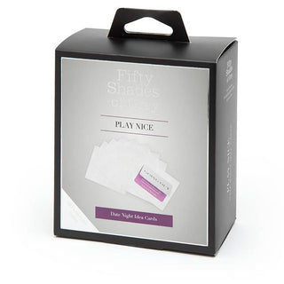 Fifty Shades Play Nice Date Night Cards - MedAmour