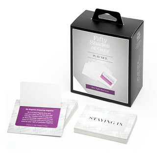 Fifty Shades Play Nice Date Night Cards - MedAmour