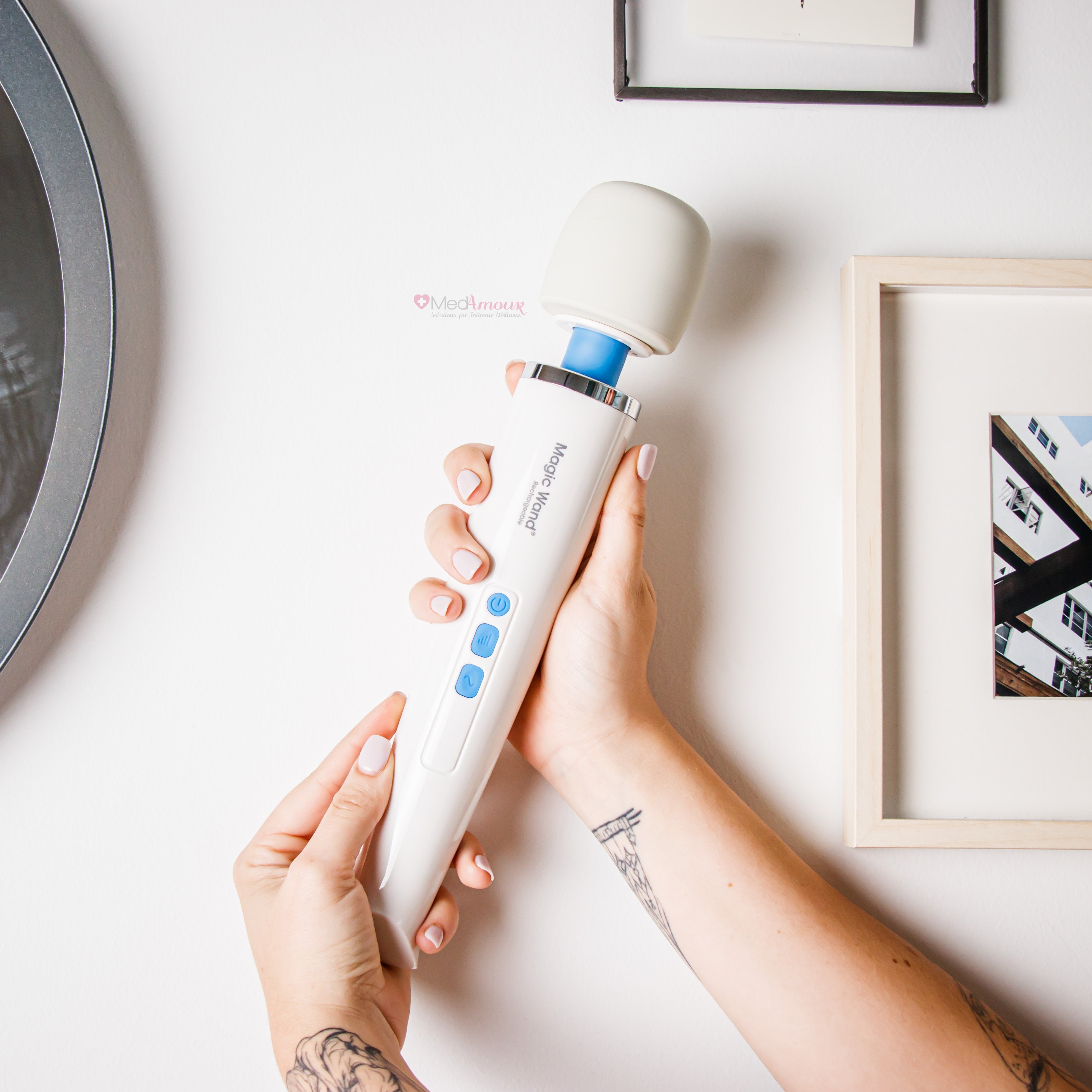 Magic Wand Rechargeable Vibrating Wand - MedAmour Magic Wand Rechargeable Vibrating Wand - MedAmour