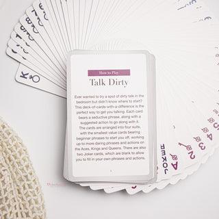 Fifty Shades Play Nice Talk Dirty Cards - MedAmour